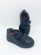 Load image into Gallery viewer, Double velcro shoes navy
