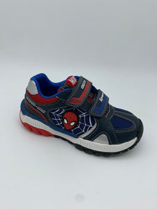 Geox Tuno Spiderman Trainer Navy/Red