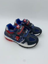 Load image into Gallery viewer, Geox Tuno Spiderman Trainer Navy/Red
