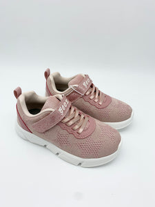 Geox Aril Knit Trainer Lt Rose