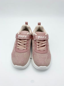 Geox Aril Knit Trainer Lt Rose