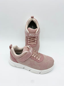 Geox Aril Knit Trainer Lt Rose