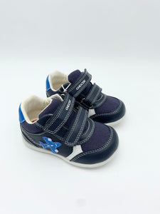 Geox Elthan Navy/Sky Airplane Shoe