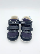 Load image into Gallery viewer, Geox Elthan Navy/Sky Airplane Shoe
