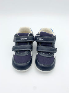 Geox Elthan Navy/Sky Airplane Shoe