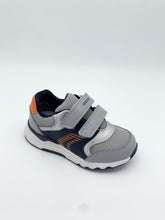 Load image into Gallery viewer, Geox Pyrup Trainer Grey/Lt Grey
