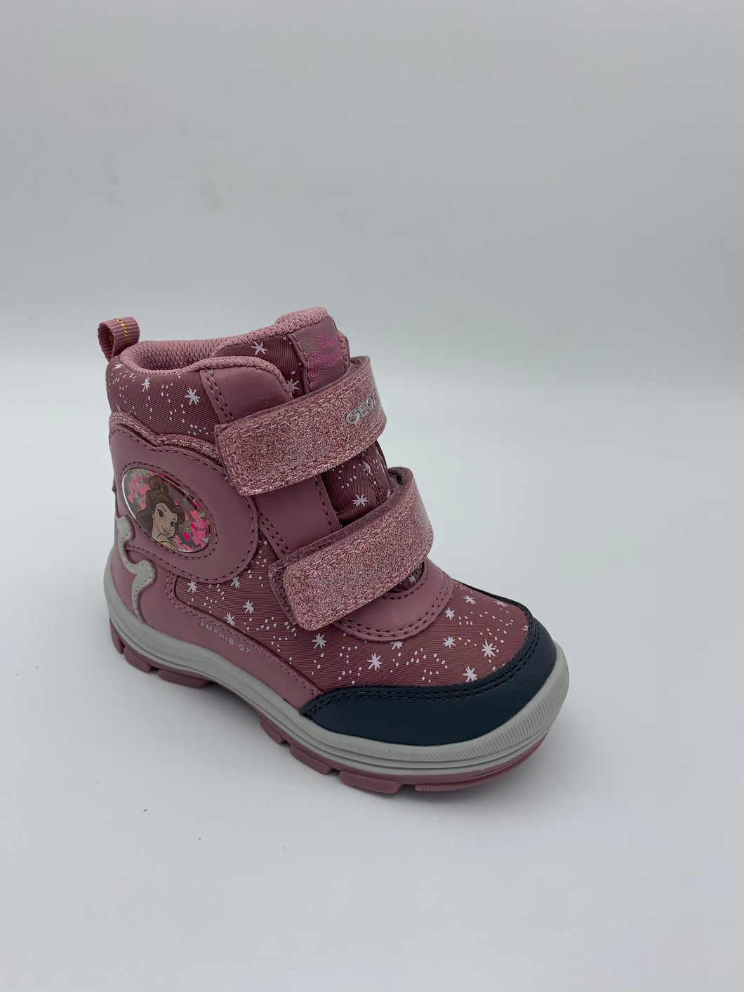 Geox Flanfil Fleece Boot Pink