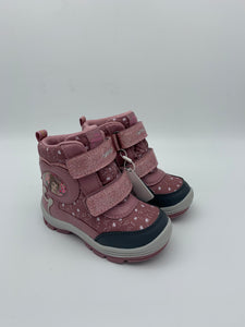 Geox Flanfil Fleece Boot Pink