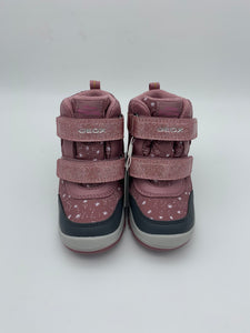 Geox Flanfil Fleece Boot Pink