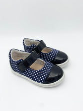 Load image into Gallery viewer, Ricosta Corinnne Shoe Navy Poka Dot
