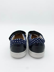 Ricosta Corinnne Shoe Navy Poka Dot