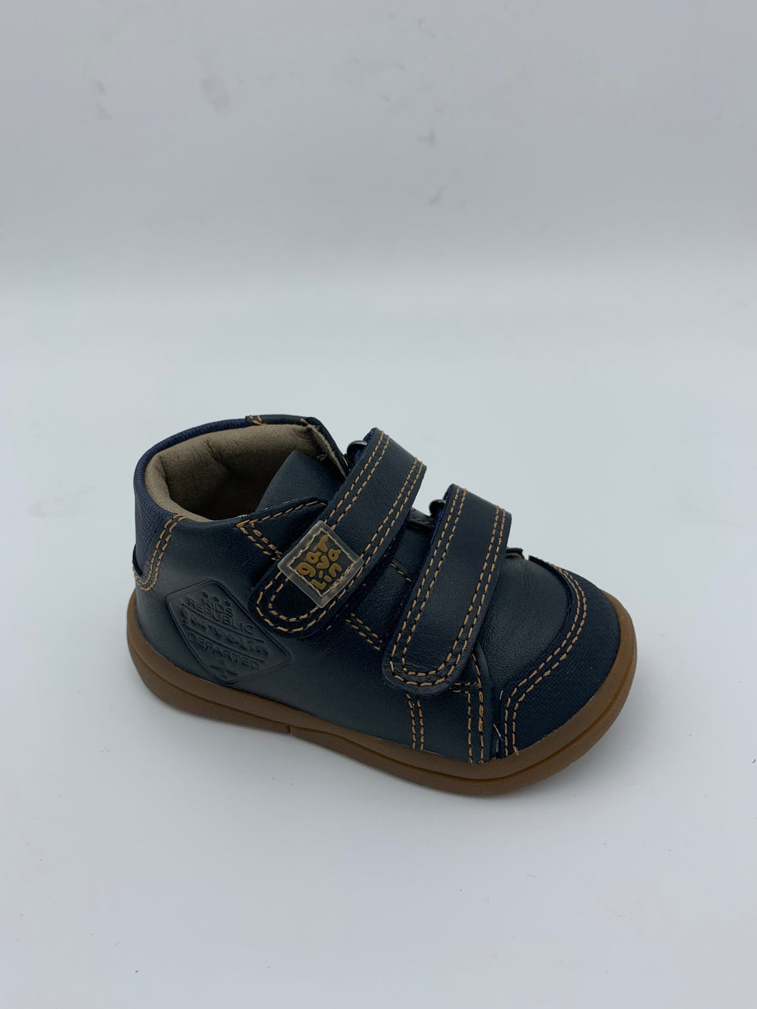 Garvalin Classic Shoe Navy/Tan