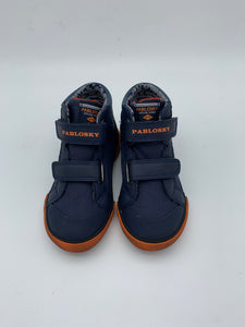 Pablosky Hi-Top Navy/Orange