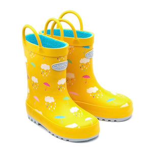 Chipmunks Yellow Rain Welly