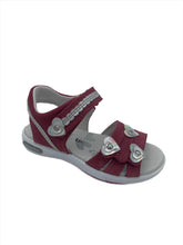 Load image into Gallery viewer, Superfit Emily Sandal Pink/Silver
