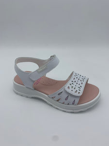 Pablosky White Sandal Muti Sparkle