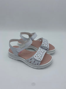 Pablosky White Sandal Muti Sparkle