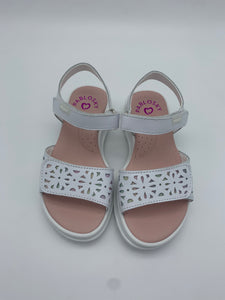 Pablosky White Sandal Muti Sparkle