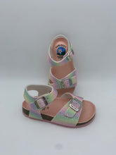 Load image into Gallery viewer, Pablsoky Glitter Rainbow Sandal
