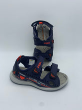 Load image into Gallery viewer, Pablosky Sandal PU Navy Red 973620
