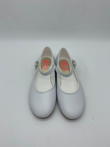 Pablosky Mary Jane Shoe White