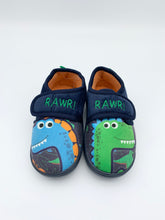 Load image into Gallery viewer, Buckle My Shoe Dino Rawr Slipper
