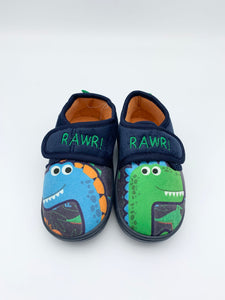 Buckle My Shoe Dino Rawr Slipper