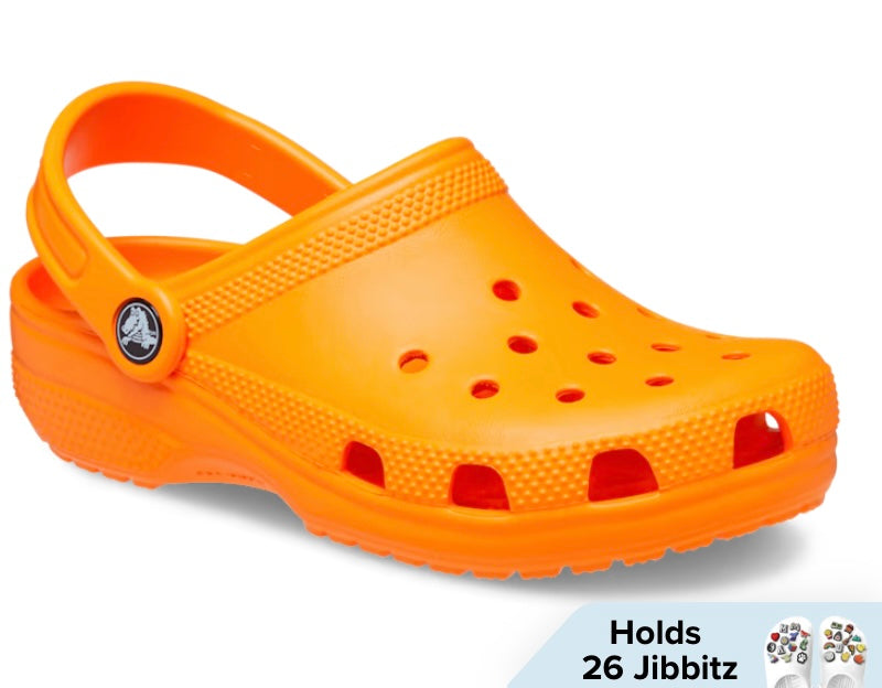 White and orange crocs new arrivals