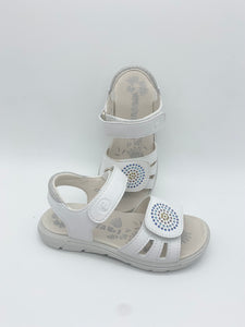 Ricosta Sarah Sandal White/Silver