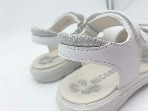 Ricosta Sarah Sandal White/Silver