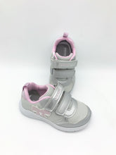 Load image into Gallery viewer, Geox Sprintye Trainer Silver/Pink
